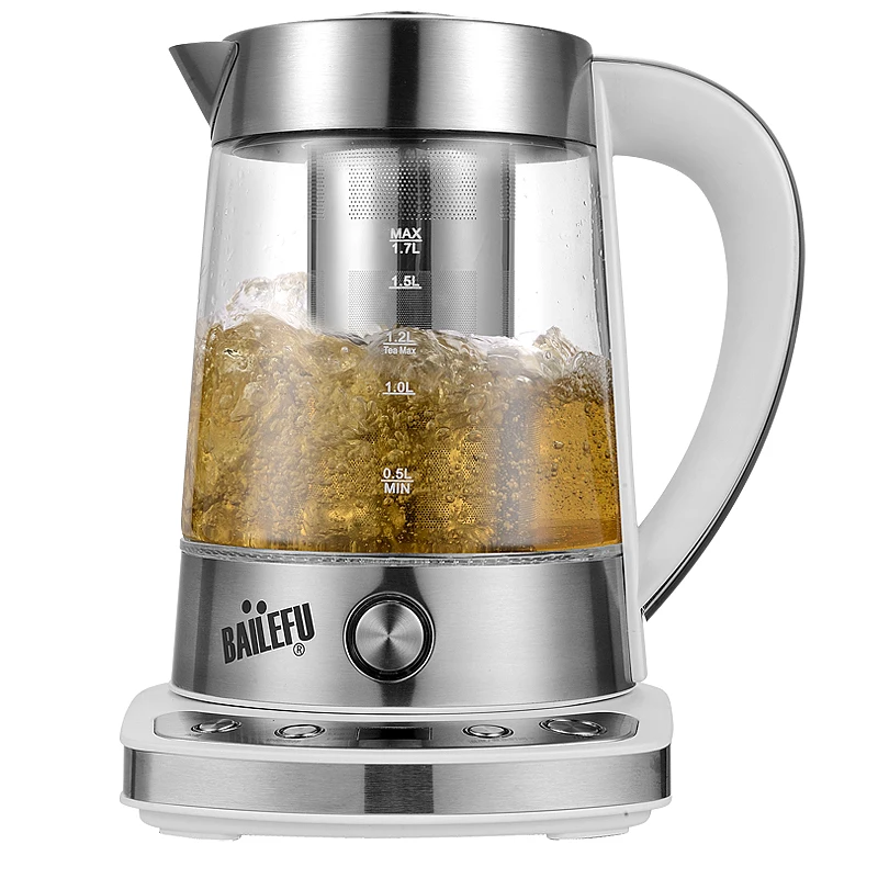 KG17T02G-02 1.7L Electric kettle Decoction health Black tea/flower teapot special pot Multi-function health glass boiling pot
KG17T02G-02 1.7L Electric kettle Decoction health Black tea/flower teapot special pot Multi-function health glass boiling pot