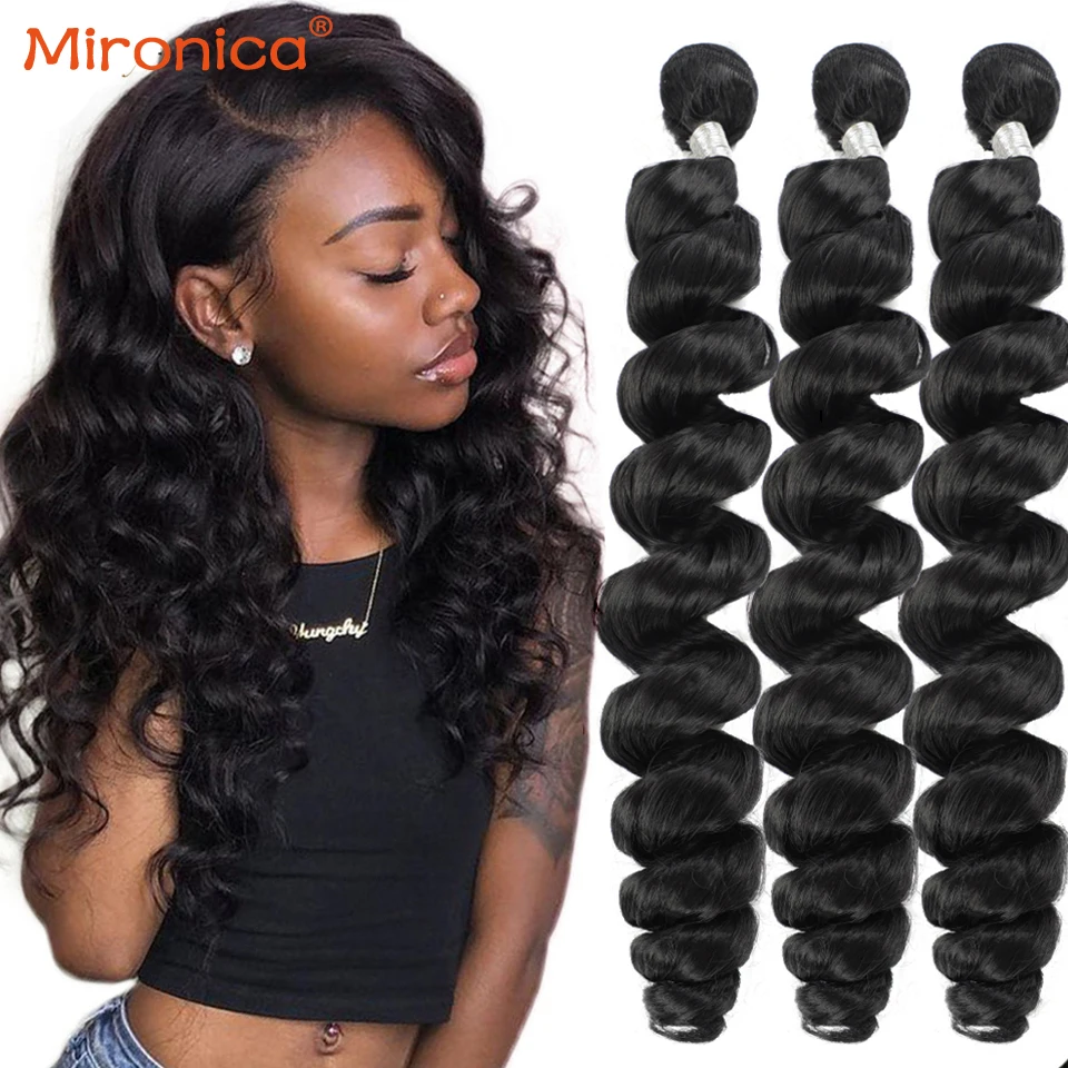 30 40 Inch Loose Wave Bundles 1/3/4 PCS Brazilian Hair Weave Bundles Only Remy Human Hair Bundles Hair Extensions Fast Shipping
30 40 Inch Loose Wave Bundles 1/3/4 PCS Brazilian Hair Weave Bundles Only Remy Human Hair Bundles Hair Extensions Fast Shipping