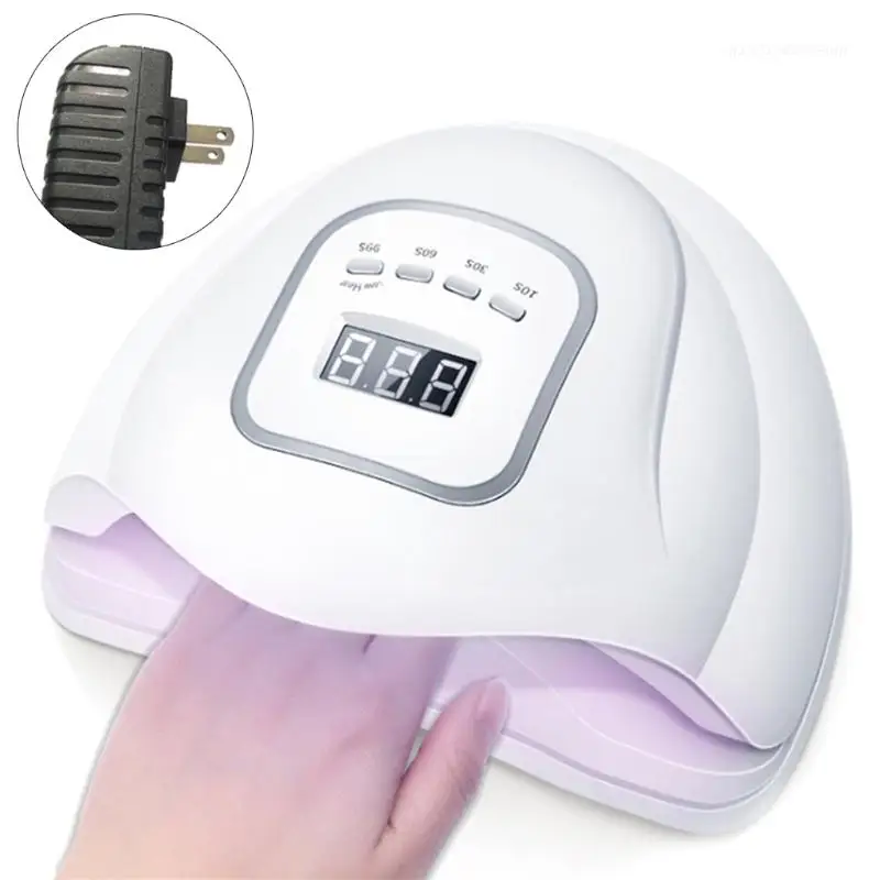 Portable Nail Dryer 120W UV LED Lamp Set Nail Phototherapy Machine with LCD Digital Display for Curing Gel Nail Polish New
Portable Nail Dryer 120W UV LED Lamp Set Nail Phototherapy Machine with LCD Digital Display for Curing Gel Nail Polish New
