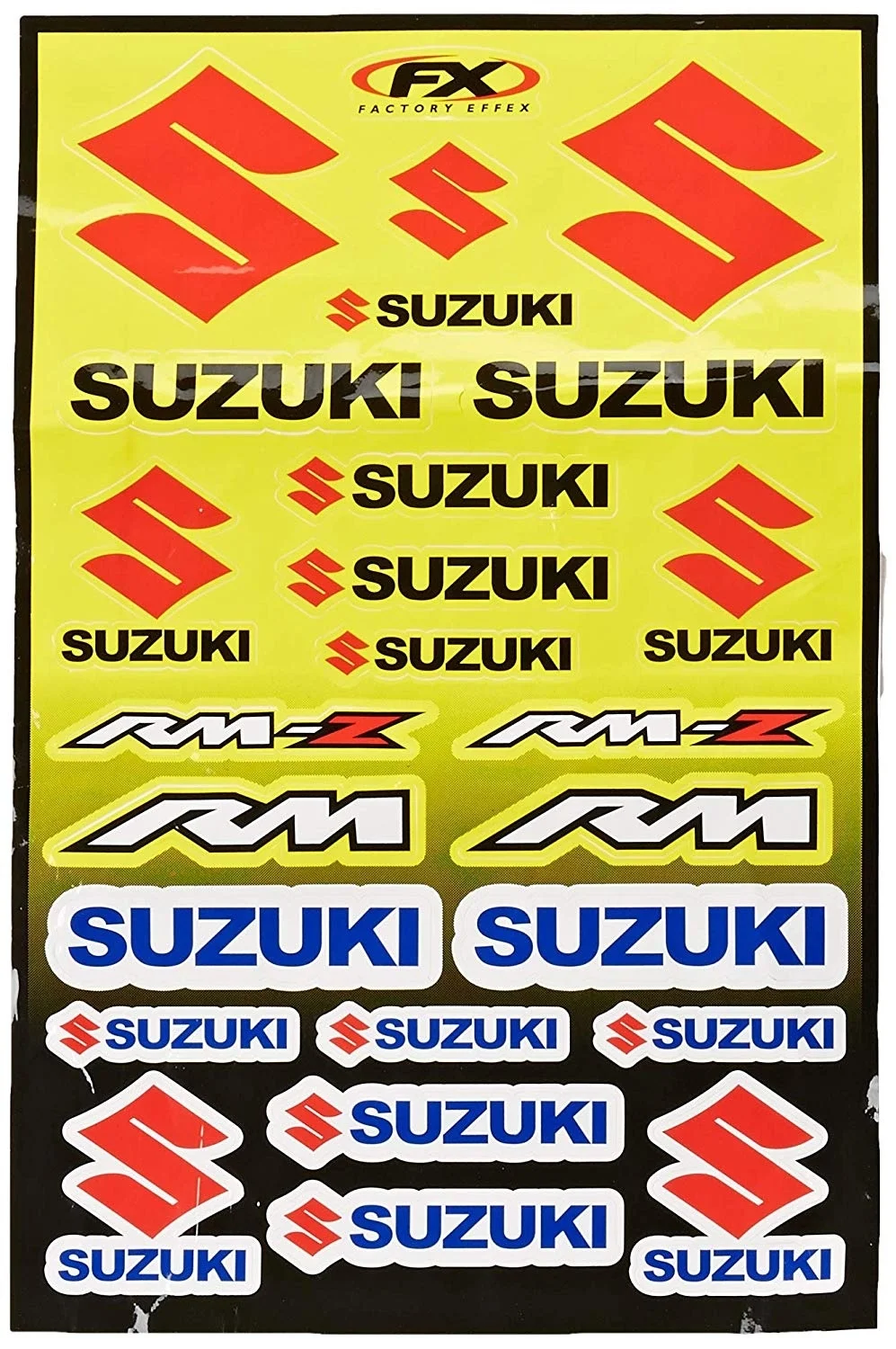 Наклейка на фабрику Effex Factory лист наклеек Suzuki|Наклейки автомобиль| |