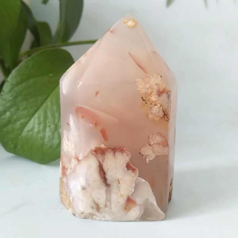 Natural Stone Sakura Agate Tower Snowflakes Shape Lines Meditation Spiritual Room Decoration Mineral Healing Crystal Point
Natural Stone Sakura Agate Tower Snowflakes Shape Lines Meditation Spiritual Room Decoration Mineral Healing Crystal Point