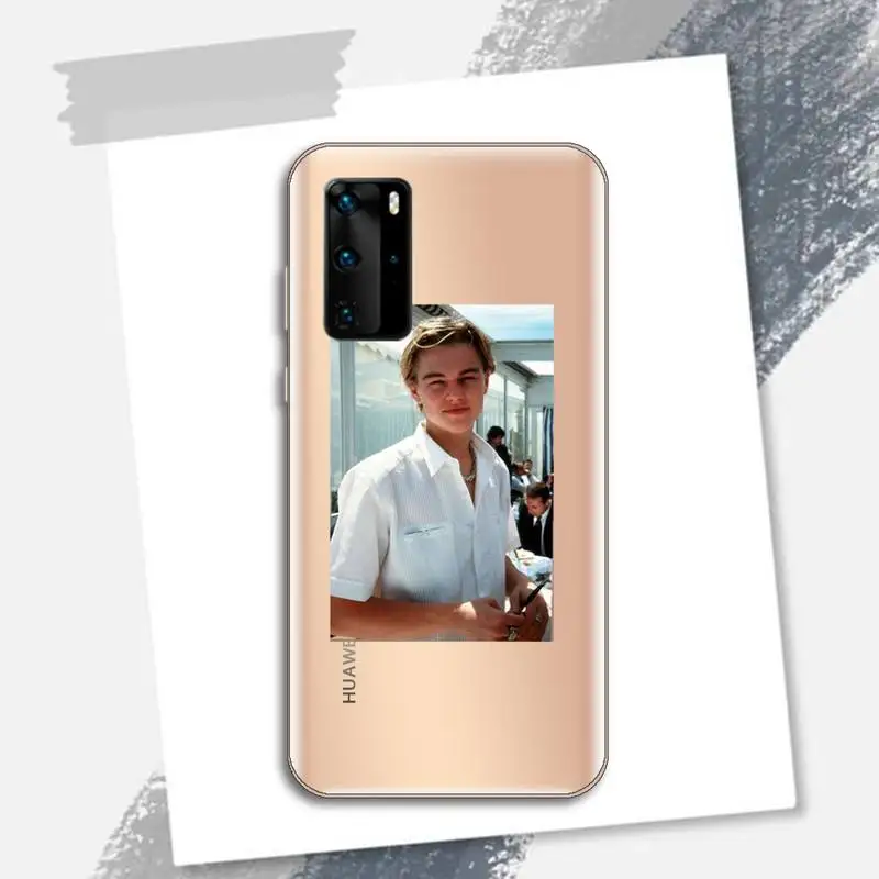 American actors Leonardo DiCaprio Aesthetic art Phone Case Transparent for Huawei P honor 8 10i 20 30 40 smart 2019
American actors Leonardo DiCaprio Aesthetic art Phone Case Transparent for Huawei P honor 8 10i 20 30 40 smart 2019