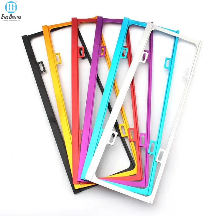 Custom High Quality Wholesale Rainbow Plastic License Plate Frame with 25 Years Experience and ISO Cert
Custom High Quality Wholesale Rainbow Plastic License Plate Frame with 25 Years Experience and ISO Cert