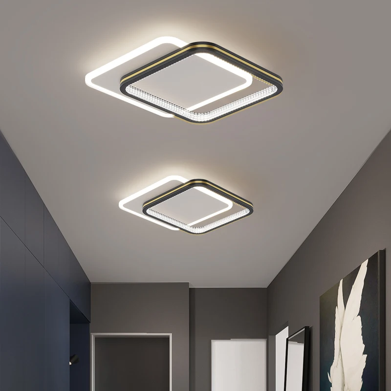 

Modern Indoor LED Ceiling Light Home Decor Fixture Loft Lustres Luminaires For Corridor Aisle Living Dining Room Children's Room