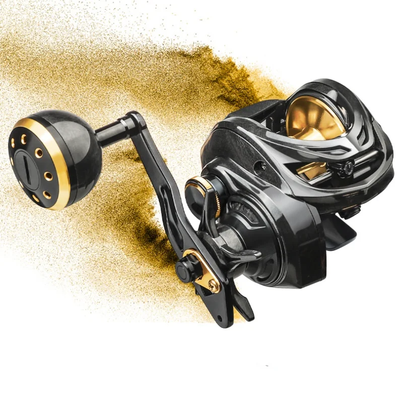 Mavllos Carbon Baitcasting Fishing Reel Left Right Hand Single Roud Metal Knob Metal Spool 16KG Drag Casting Reel for Snakehead 
Mavllos Carbon Baitcasting Fishing Reel Left Right Hand Single Roud Metal Knob Metal Spool 16KG Drag Casting Reel for Snakehead