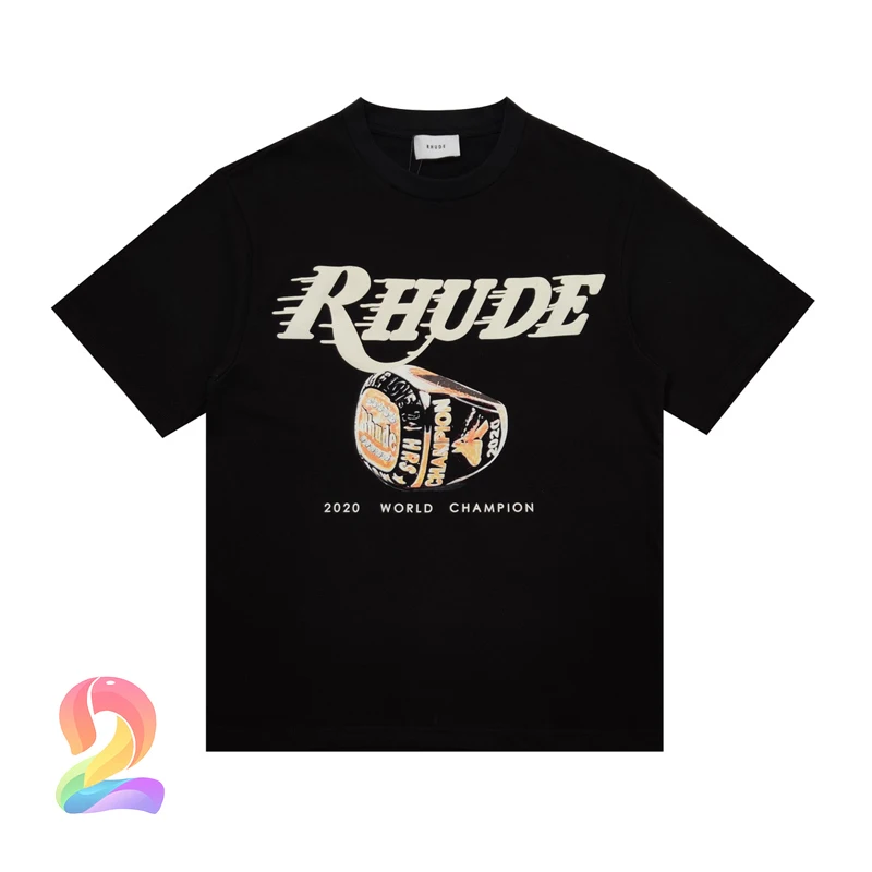 Rhude T-shirt Men Women High Quality Couple Cartoon Printing Tops Oversize Rhude Loose Tshirts
Rhude T-shirt Men Women High Quality Couple Cartoon Printing Tops Oversize Rhude Loose Tshirts