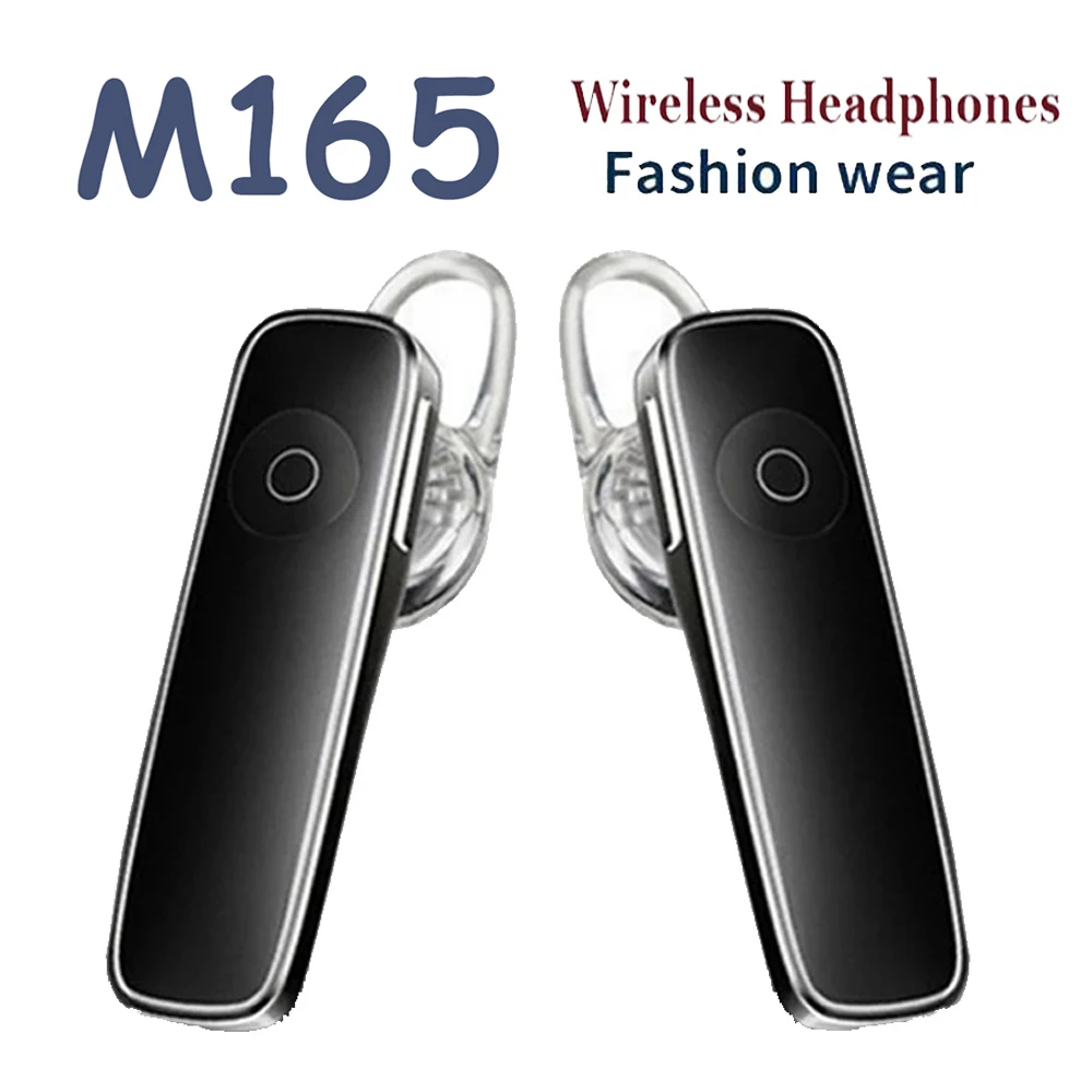 M165 TWS Wireless Blutooth Earphone fones ecouteur Gaming Headphones Mini Earhook Headset with Microphone Consumer Electronics 
M165 TWS Wireless Blutooth Earphone fones ecouteur Gaming Headphones Mini Earhook Headset with Microphone Consumer Electronics