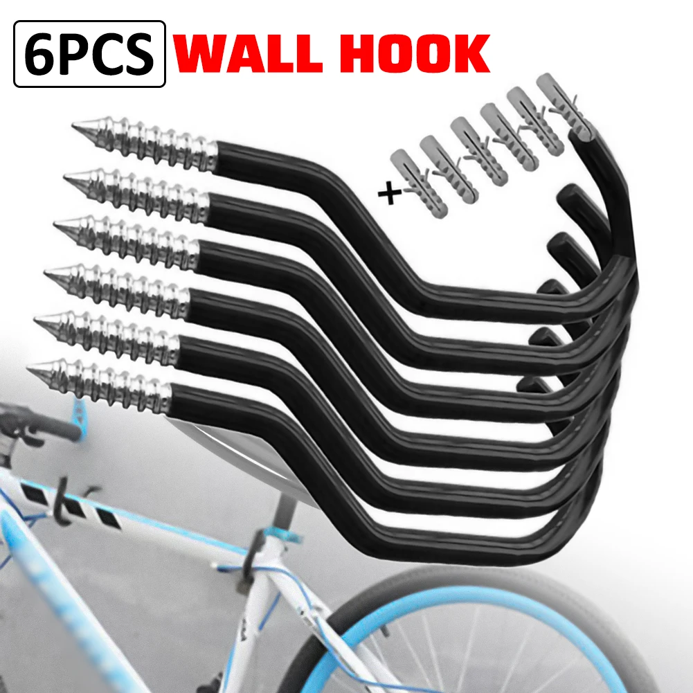 4/6Pcs Bike Wall Stand Holder Large Road Bicycle Storage Hooks Wall Mount Bike Cycle Hanger Brackets Cycling Bicycle Parts
4/6Pcs Bike Wall Stand Holder Large Road Bicycle Storage Hooks Wall Mount Bike Cycle Hanger Brackets Cycling Bicycle Parts