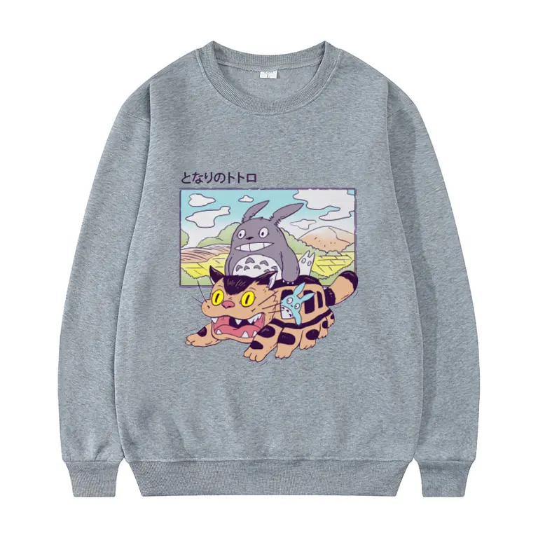 Kawaii My Neighbor Totoro Graphics Sweatshirt Harajuku Print Sweatshirts Women Fashion Popular Pullover Man Cute Tops Clothes
Kawaii My Neighbor Totoro Graphics Sweatshirt Harajuku Print Sweatshirts Women Fashion Popular Pullover Man Cute Tops Clothes