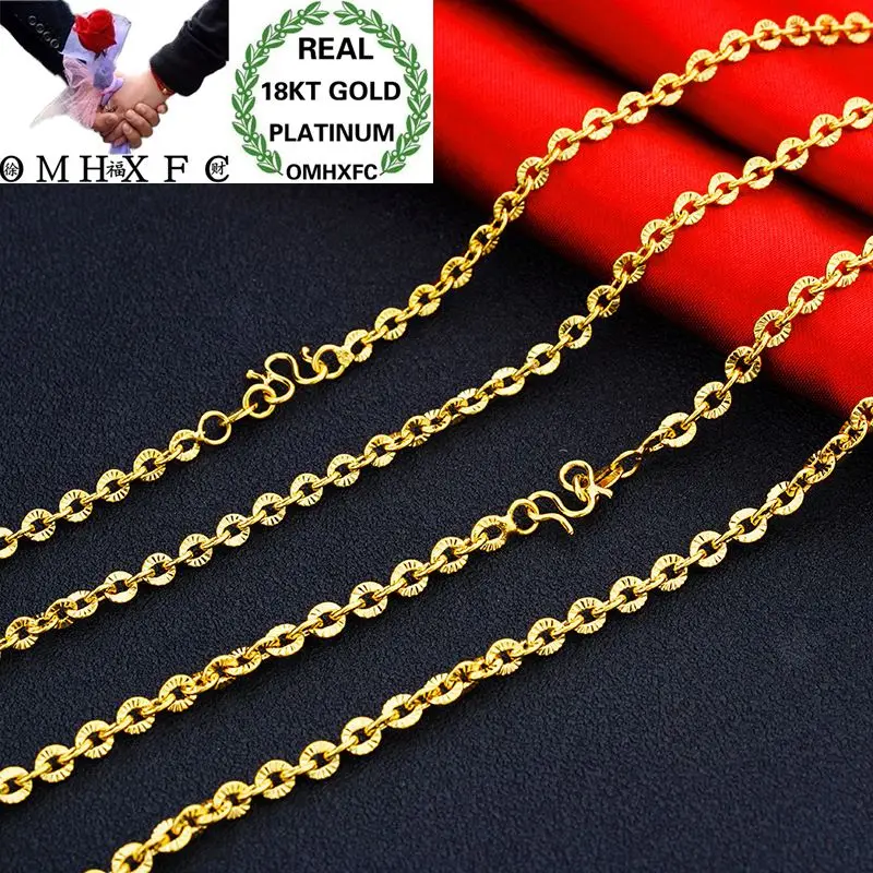 OMHXFC оптовая продажа, Европейская мода для женщин, для вечеринки, свадебный подарок, длинное 45 см, элегантное ожерелье с золотой цепочкой 18 кт, NL17
OMHXFC оптовая продажа, Европейская мода для женщин, для вечеринки, свадебный подарок, длинное 45 см, элегантное ожерелье с золотой цепочкой 18 кт, NL17