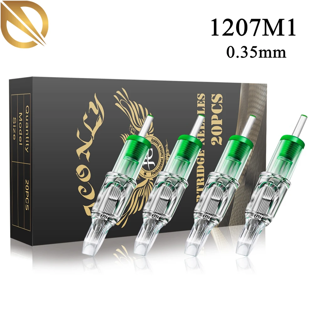 20PCS Tattoo Cartridge Needles 7M1 Disposable Needle Semi-Permanent Eyebrow Lip Makeup Needles for Tattoo Machine Pen Supplies
20PCS Tattoo Cartridge Needles 7M1 Disposable Needle Semi-Permanent Eyebrow Lip Makeup Needles for Tattoo Machine Pen Supplies