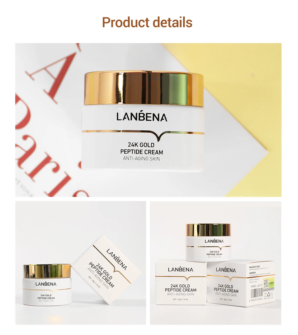 LANBENA Six пептидный крем для лица против морщин лифтинг старения ухода за кожей