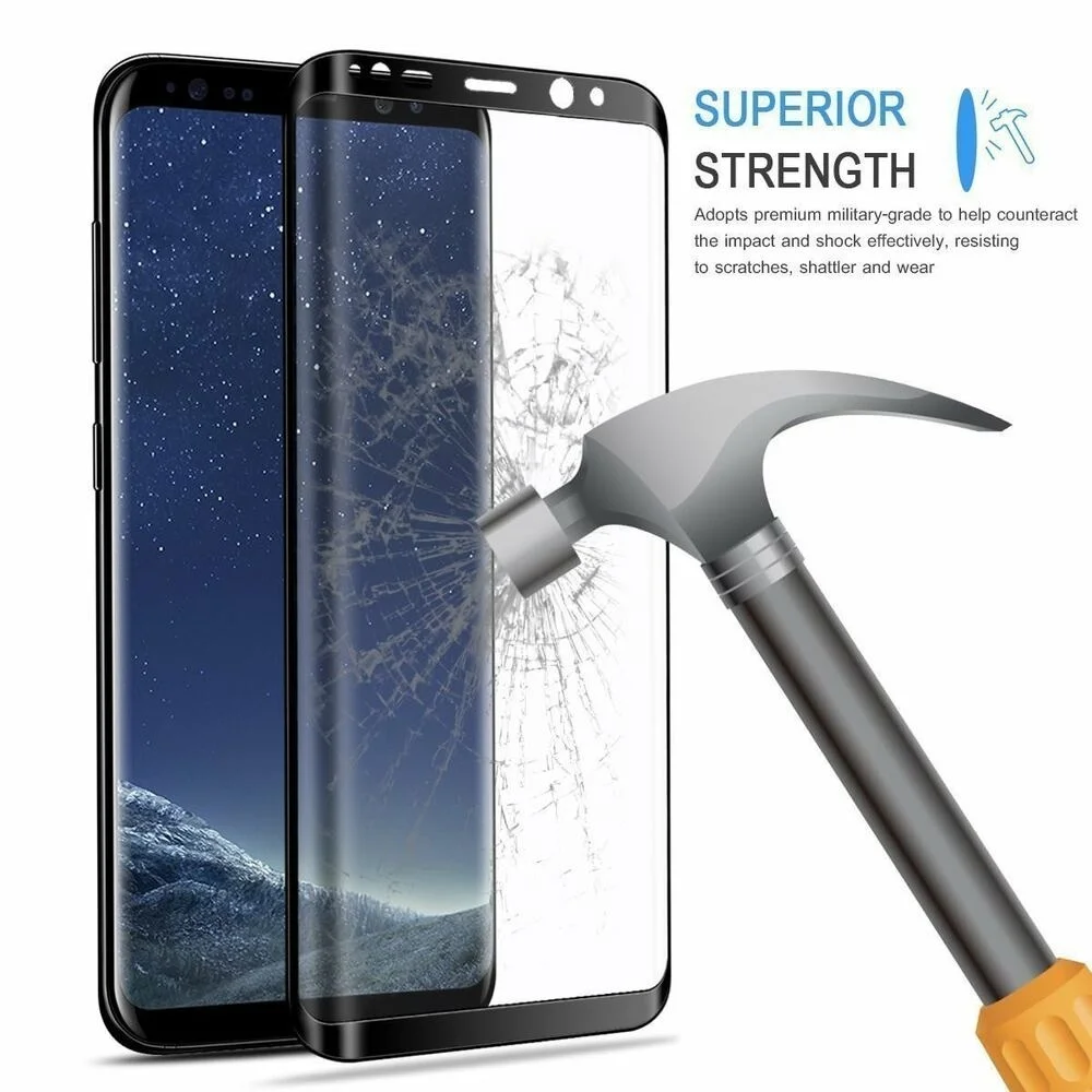 For Samsung S8 S9 S10 S20 integrated glass toughened glass 3D film protection Favourite Fashion Rushed
For Samsung S8 S9 S10 S20 integrated glass toughened glass 3D film protection Favourite Fashion Rushed
