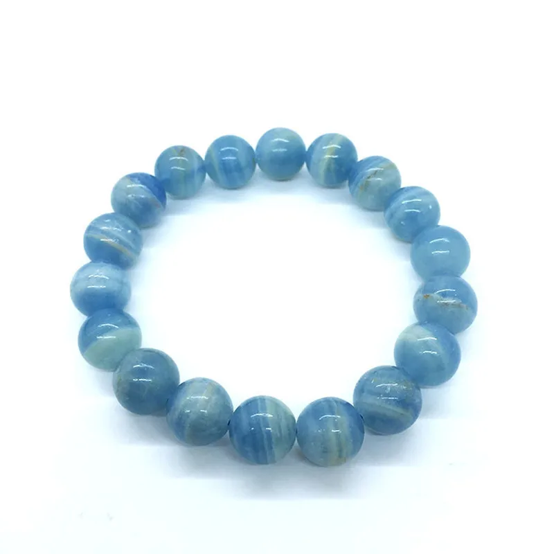 Natural blue stone crystal quartz round bead elastic bracelet fashion healing power stone jewelry for men and women
Natural blue stone crystal quartz round bead elastic bracelet fashion healing power stone jewelry for men and women