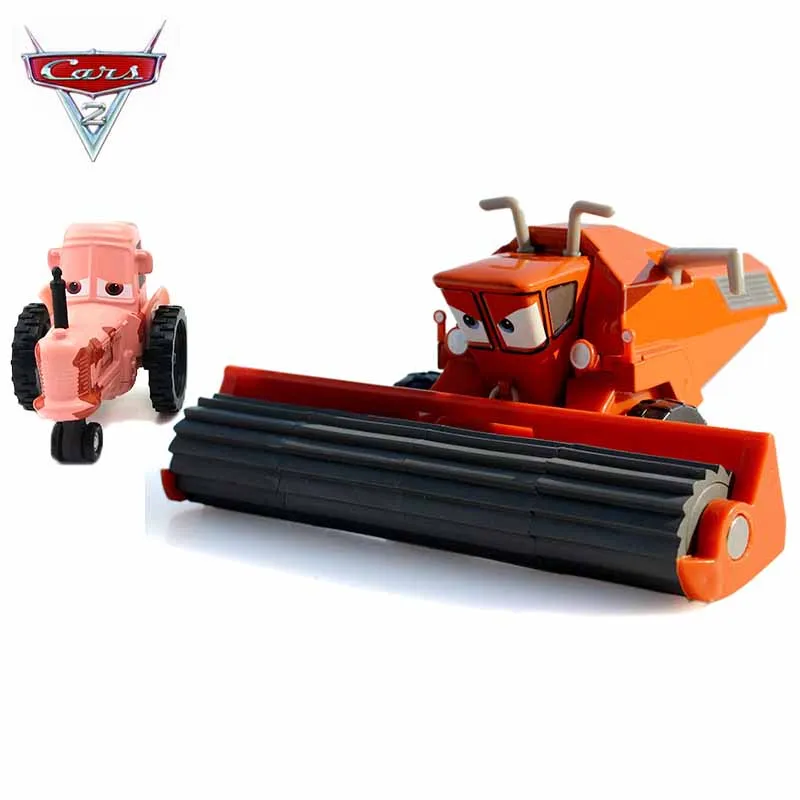 

Disney Pixar Cars Metal Diecast Car Toy Frank And Tractor Combine Harvester Bulldozer Modle Lightning Mcqueen For Children Gift