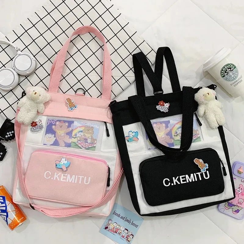 Pink cute canvas bags shopping bags kawaii shoulder shopper bags handbag bags women for girls students hand bags school bags
Pink cute canvas bags shopping bags kawaii shoulder shopper bags handbag bags women for girls students hand bags school bags
