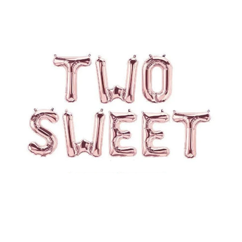 1set 16inch Rose Gold Two Sweet Letters Foil Balloons Donut Balloon For Baby Shower 2nd Birthday Party Decorations Party Supplie
1set 16inch Rose Gold Two Sweet Letters Foil Balloons Donut Balloon For Baby Shower 2nd Birthday Party Decorations Party Supplie