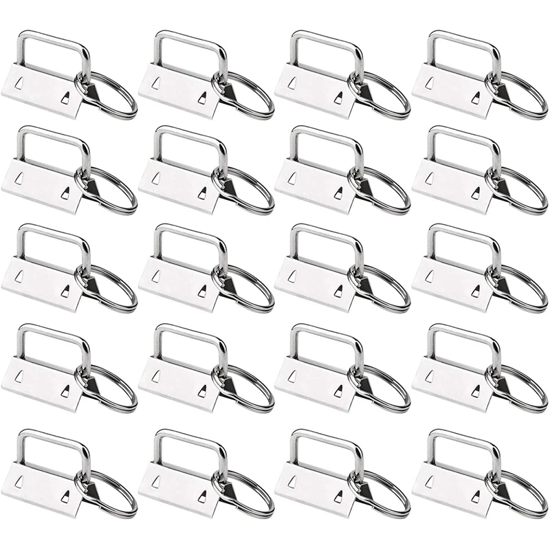 50 Sets of Keychain Hardware Keychain Keychain Bracelet Clip with 1 Inch Split Ring
50 Sets of Keychain Hardware Keychain Keychain Bracelet Clip with 1 Inch Split Ring