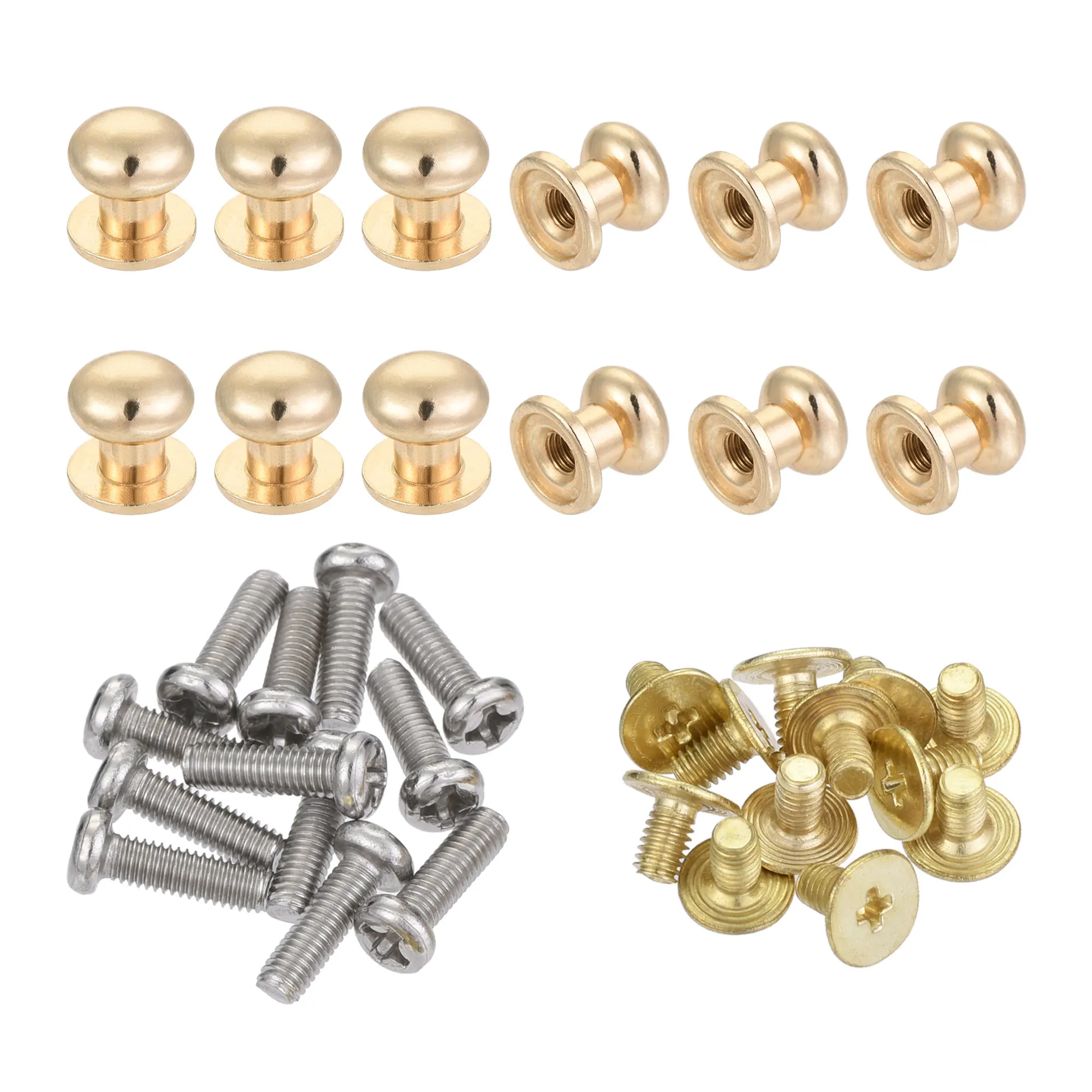 Uxcell 8mm Head Dia. Round Knobs Pull Handle, 12pcs Zinc Alloy Light Gold
Uxcell 8mm Head Dia. Round Knobs Pull Handle, 12pcs Zinc Alloy Light Gold