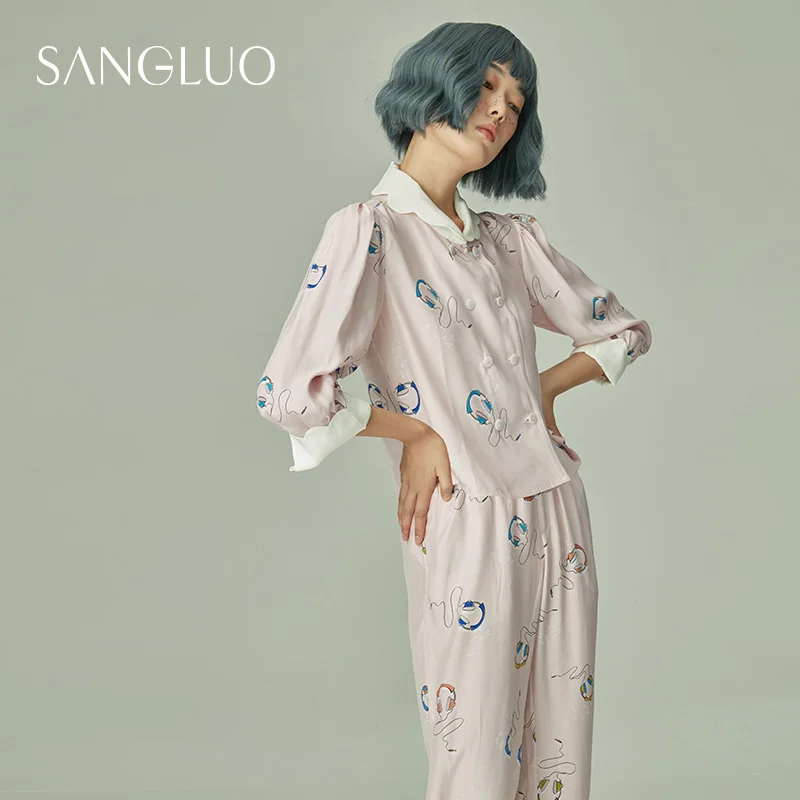 ★fashionable cool lace collar Sangluo spring and summer age reduction lovely home clothes can be worn out for women
★fashionable cool lace collar Sangluo spring and summer age reduction lovely home clothes can be worn out for women