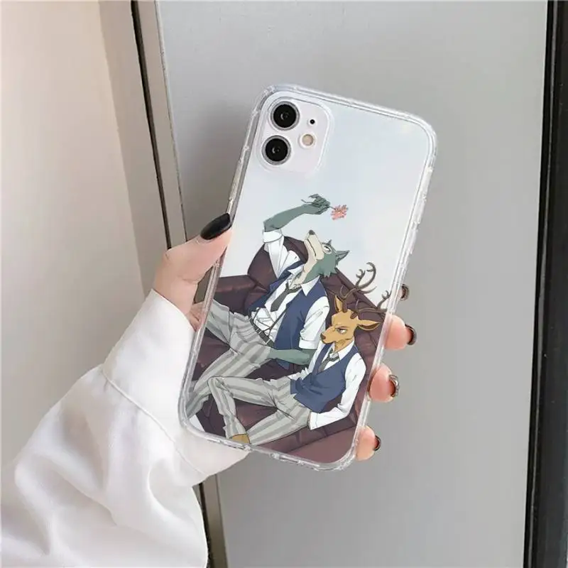 Japan Cartoon BEASTARS Phone Case Transparent for iPhone 11 12 mini pro XS MAX 8 7 6 6S Plus X 5S SE 2020 XR
Japan Cartoon BEASTARS Phone Case Transparent for iPhone 11 12 mini pro XS MAX 8 7 6 6S Plus X 5S SE 2020 XR