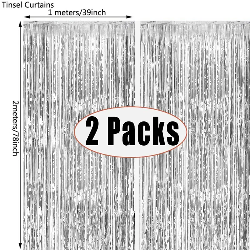 2 упаковки занавесок с мишурой и бахромой для вечеринки в честь Дня Рождения, украшения для взрослых, детей, мальчиков и девочек 1, 2, 3, 5, 10, 11, 13, 15, 25, 30, 35, 40, 50, 60 лет
2 упаковки занавесок с мишурой и бахромой для вечеринки в честь Дня Рождения, украшения для взрослых, детей, мальчиков и девочек 1, 2, 3, 5, 10, 11, 13, 15, 25, 30, 35, 40, 50, 60 лет