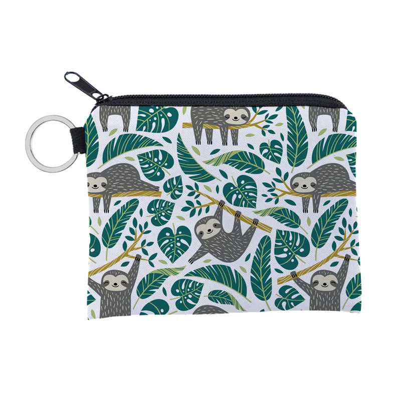 2019 New 3D Printing Sloth Coin Purse Waterproof Purse Card Key Pouch Small Zipper Card Holder Mini Square Wallet 10 orders
2019 New 3D Printing Sloth Coin Purse Waterproof Purse Card Key Pouch Small Zipper Card Holder Mini Square Wallet 10 orders