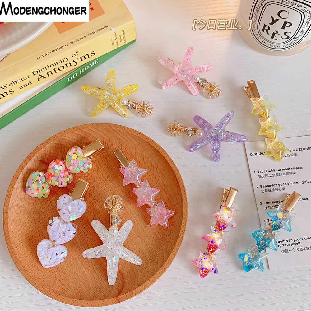 Fashion Pearl Ocean Shell Starfish Hair Clips for Women Girls Handmade Geometric Duckbill Clips Hairgrips Bangs Hair Accessories
Fashion Pearl Ocean Shell Starfish Hair Clips for Women Girls Handmade Geometric Duckbill Clips Hairgrips Bangs Hair Accessories