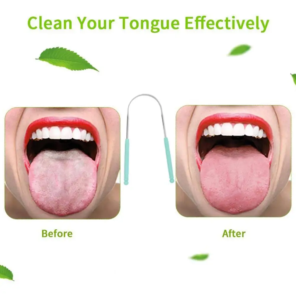 1Pc Rubber Tongue Scraper Oral Hygiene Clean Brush Reusable Cleaning Coated Tongue Scraper Arc-shaped Manual Fur Cleaner
1Pc Rubber Tongue Scraper Oral Hygiene Clean Brush Reusable Cleaning Coated Tongue Scraper Arc-shaped Manual Fur Cleaner