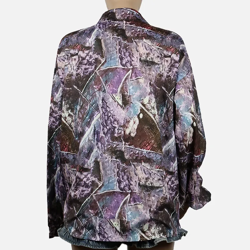 Autumn Vintage Printed Women's Shirts Long Sleeve Turn-Down Collar Single Breasted Female Shirt Streetwear Casual Lady Clothes
Autumn Vintage Printed Women's Shirts Long Sleeve Turn-Down Collar Single Breasted Female Shirt Streetwear Casual Lady Clothes
