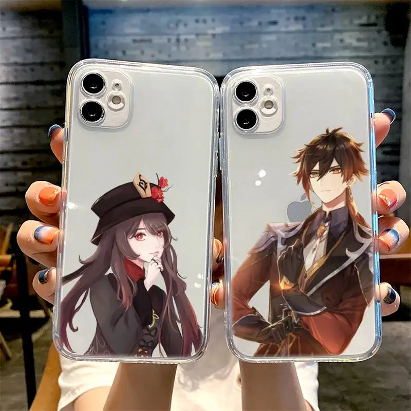 genshin impact zhongli hutao Phone Case for iphone 11 12 13 pro mini xs max 6 6s 7 8 plus x xr transparent coque shell funda
genshin impact zhongli hutao Phone Case for iphone 11 12 13 pro mini xs max 6 6s 7 8 plus x xr transparent coque shell funda