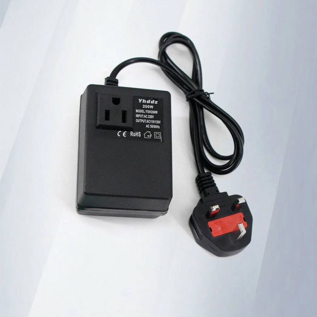 200W Power Converter 90*68*53mm Transformer AC 220V/240V Black Hot Sale Electronic International Travel Power Converter
200W Power Converter 90*68*53mm Transformer AC 220V/240V Black Hot Sale Electronic International Travel Power Converter