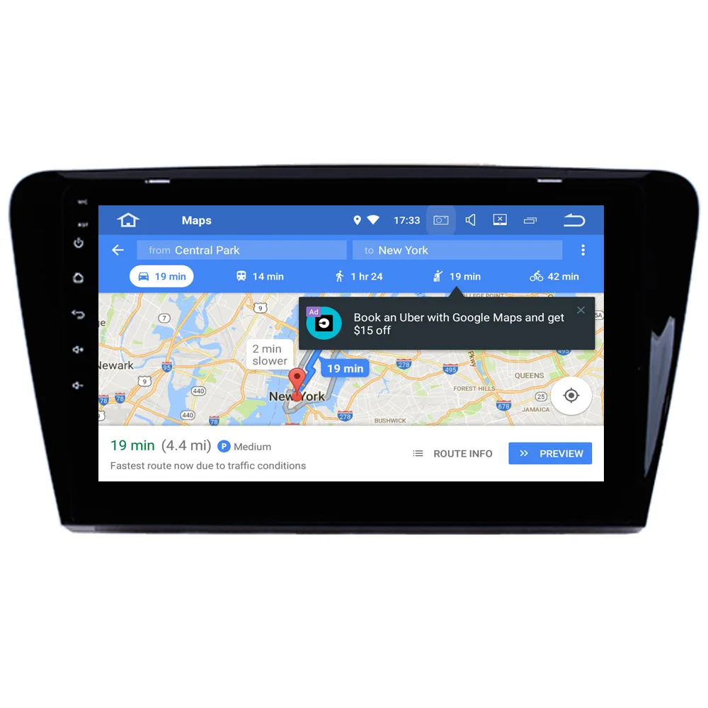Автомобильный мультимедийный плеер для Skoda Octavia 2015 2016 2017 Android 8 1 автозапчасти