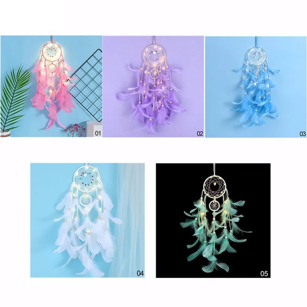 LED Wall Dreamcatcher Handmade Feather Dream Catcher Braided Wind Chimes Art For Room Decoration Hanging Home Decor Poster
LED Wall Dreamcatcher Handmade Feather Dream Catcher Braided Wind Chimes Art For Room Decoration Hanging Home Decor Poster