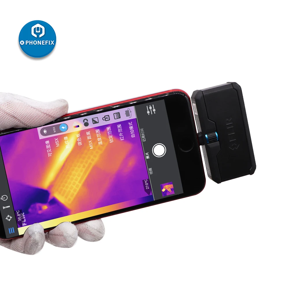 FLIR ONE PRO Термальность Камера мобильный телефон инфракрасный Imager для телефонов IOS и