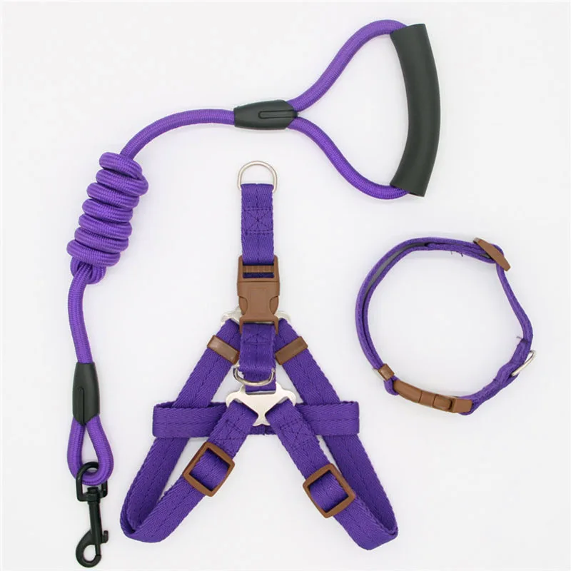 dog leash Nylon Pet Leash for dog & cat Running or Training Collar and Harness
dog leash Nylon Pet Leash for dog & cat Running or Training Collar and Harness