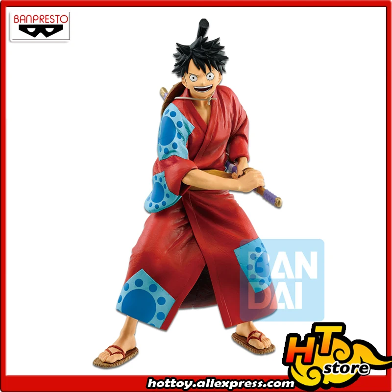 100% оригинальная коллекция Banpresto Figure - Monkey D. Luffy японский стиль от "ONE PIECE" |