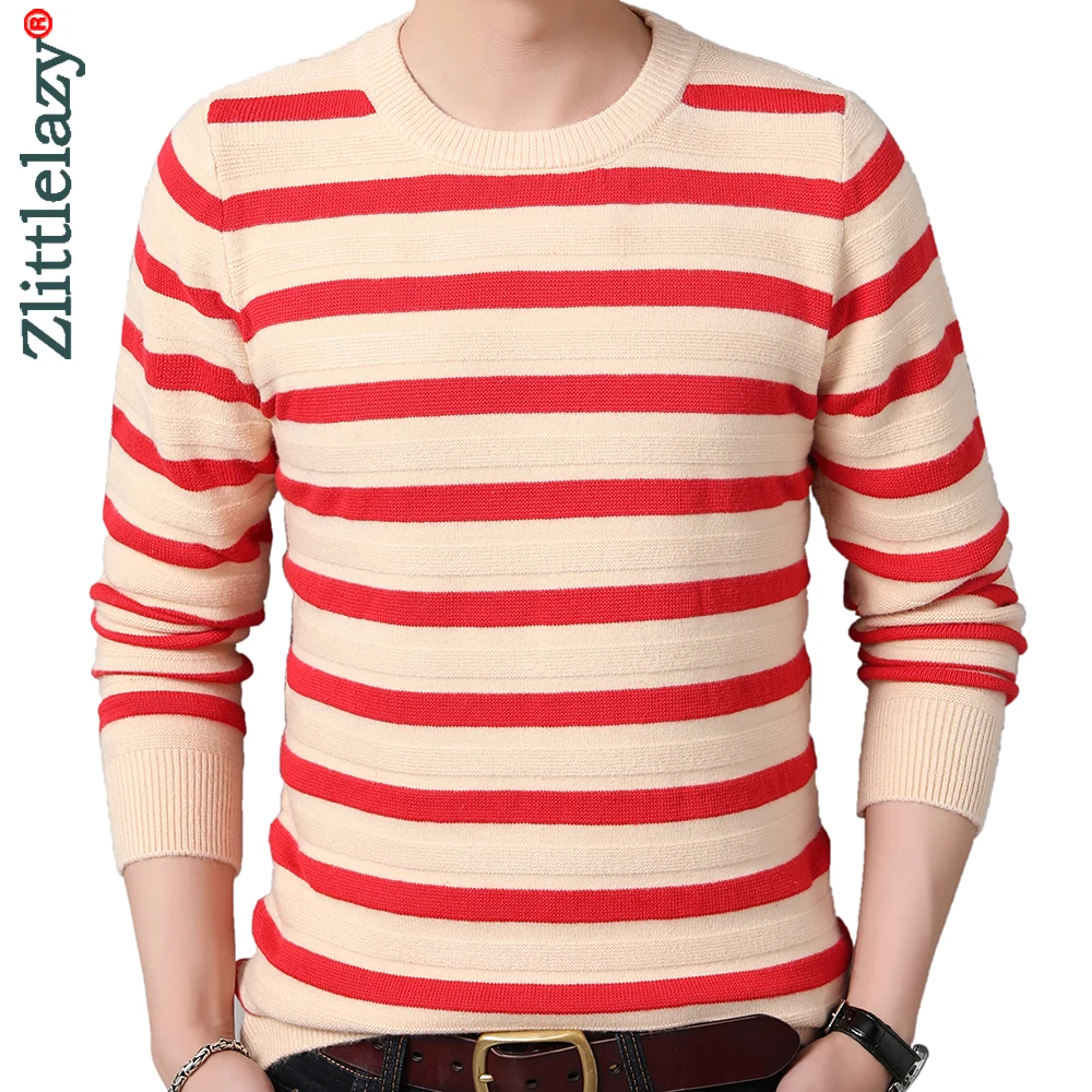 2022 Casual Knitted Thick Sweater Men Pullover Clothing Fashion Clothes Striped Knit Winter Warm Mens Sweaters Pullovers 13126
2022 Casual Knitted Thick Sweater Men Pullover Clothing Fashion Clothes Striped Knit Winter Warm Mens Sweaters Pullovers 13126