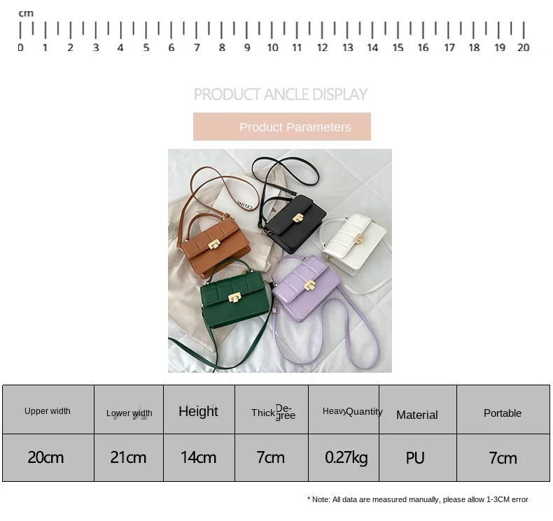 Texture bag female 2021 summer new Korean style one shoulder rhombic bag foreign style trend cross carry small square bag
Texture bag female 2021 summer new Korean style one shoulder rhombic bag foreign style trend cross carry small square bag