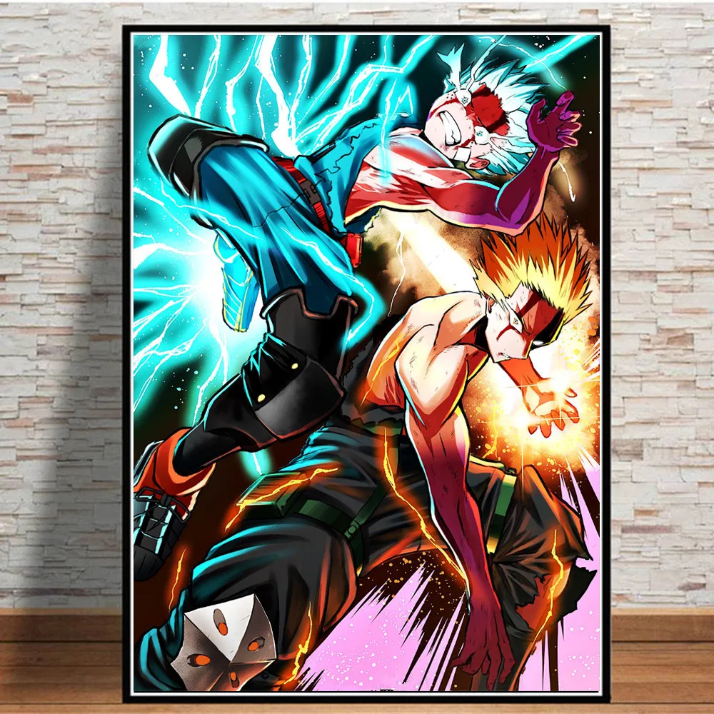 My Hero Academia Poster and Prints Japanese Anime Canvas Painting Comics Wall Art Pictures for Bedroom Living Room Home Cuadros
My Hero Academia Poster and Prints Japanese Anime Canvas Painting Comics Wall Art Pictures for Bedroom Living Room Home Cuadros