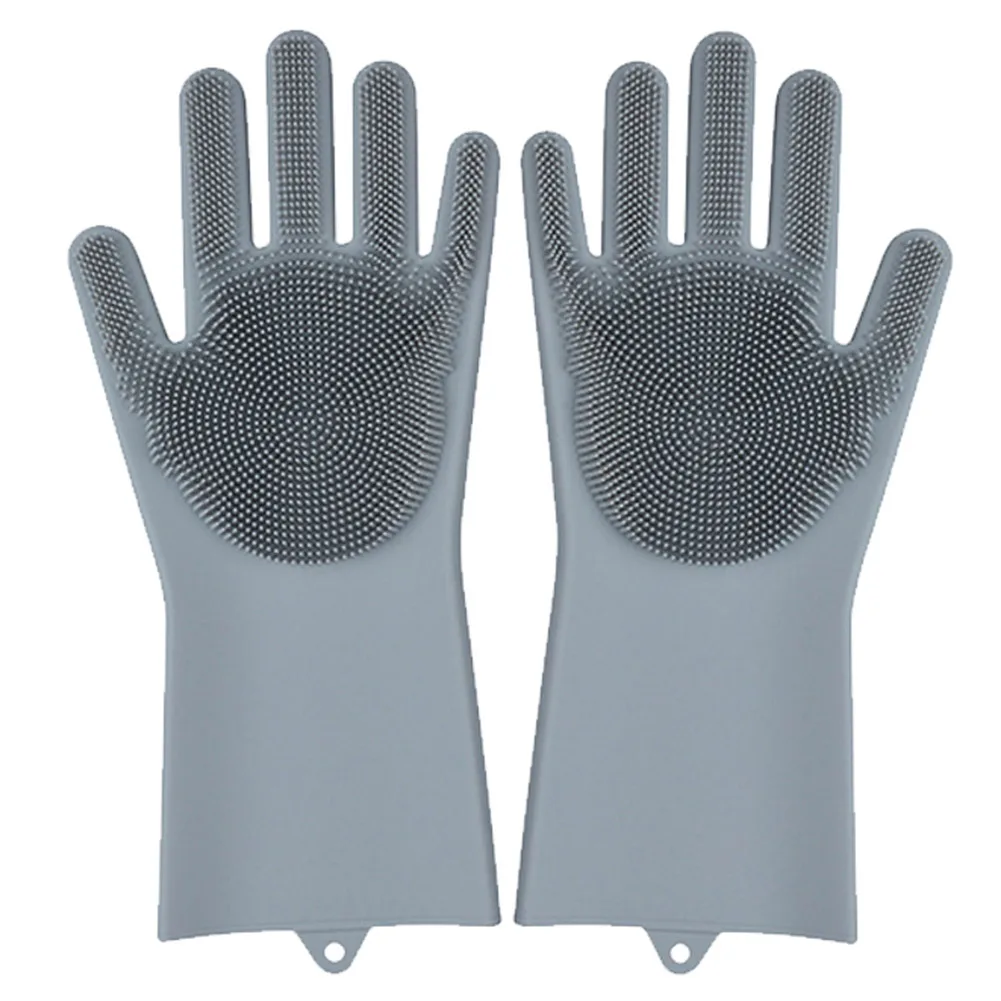 2pcs Dishwashing Gloves Kitchen Accessories Kitchen Cleaning Scrubber Car Wash Gloves Magic Dishwashing Silicone Gloves
2pcs Dishwashing Gloves Kitchen Accessories Kitchen Cleaning Scrubber Car Wash Gloves Magic Dishwashing Silicone Gloves