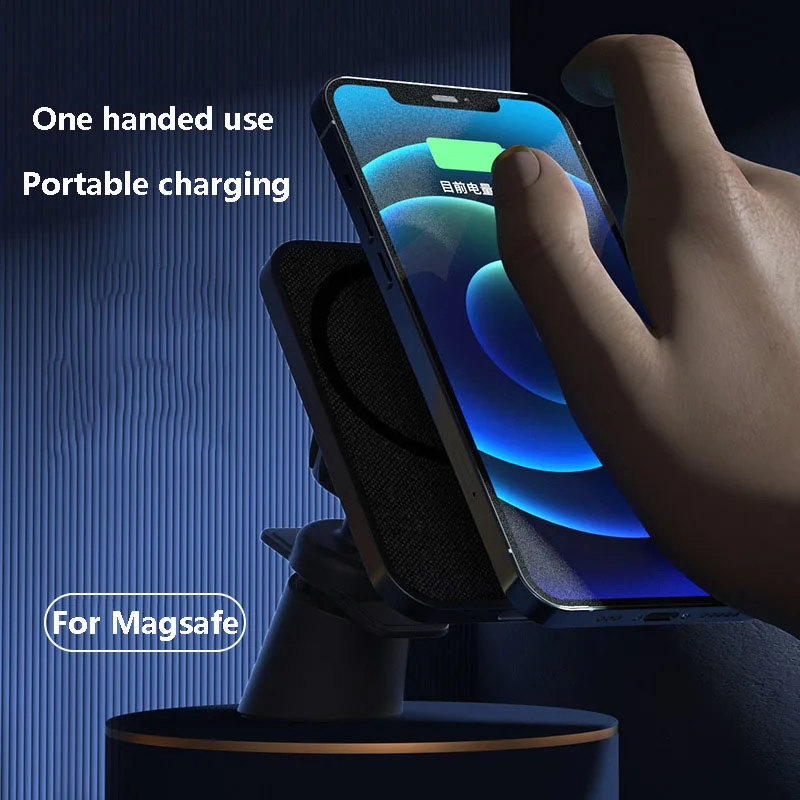 For Magsafe 15W Car Magnetic Charger for iPhone 12 Wireless Charging Magnet Ventilation Hole Mounting Mobile Phone Holder
For Magsafe 15W Car Magnetic Charger for iPhone 12 Wireless Charging Magnet Ventilation Hole Mounting Mobile Phone Holder