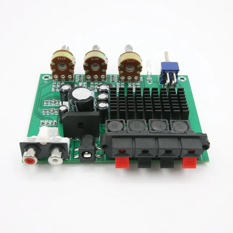 TPA3116D2 DC24V AC17V Stereo Digital Amplifier Preamplifier Tone board 80W+80W High Power Audio Board C6-008
TPA3116D2 DC24V AC17V Stereo Digital Amplifier Preamplifier Tone board 80W+80W High Power Audio Board C6-008