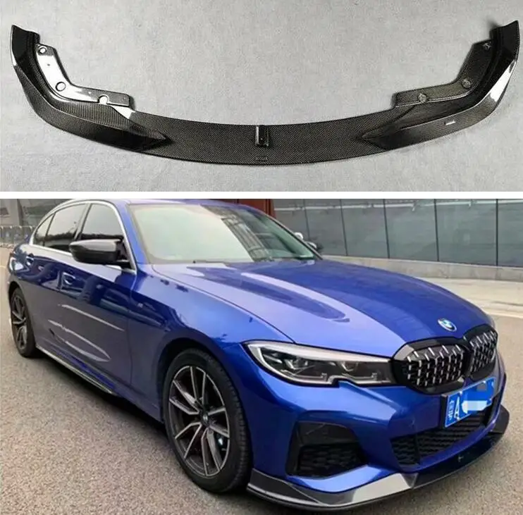 REAL CARBON FIBER Front & Rear Bumper Lip Spoiler Trunk Diffuser Cover For BMW G20 G28 3 series 2019 2020 2021
REAL CARBON FIBER Front & Rear Bumper Lip Spoiler Trunk Diffuser Cover For BMW G20 G28 3 series 2019 2020 2021
