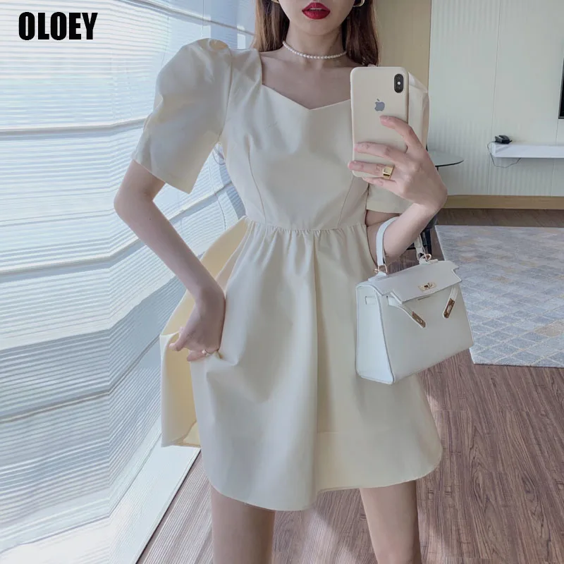 Women 2021 Summer Kawaii Dress Elegant Japanese Vintage Sexy Backless Mini Dresses Korean Sweet Cute Short-Sleeved Casual Dress
Women 2021 Summer Kawaii Dress Elegant Japanese Vintage Sexy Backless Mini Dresses Korean Sweet Cute Short-Sleeved Casual Dress