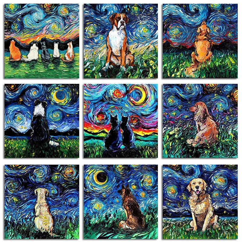 Full Square 5D Diy Diamond Painting Dog Cat Animals Horse Cartoon Diamond Mosaic Diamond Embroidery Cross Stitch Art Home Decor
Full Square 5D Diy Diamond Painting Dog Cat Animals Horse Cartoon Diamond Mosaic Diamond Embroidery Cross Stitch Art Home Decor