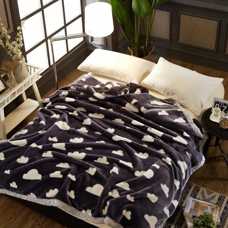 Double Layer Winter Blankets for Beds Thick Double-layer Winter Super Soft Blanket Single and Double Sided Velvet
Double Layer Winter Blankets for Beds Thick Double-layer Winter Super Soft Blanket Single and Double Sided Velvet