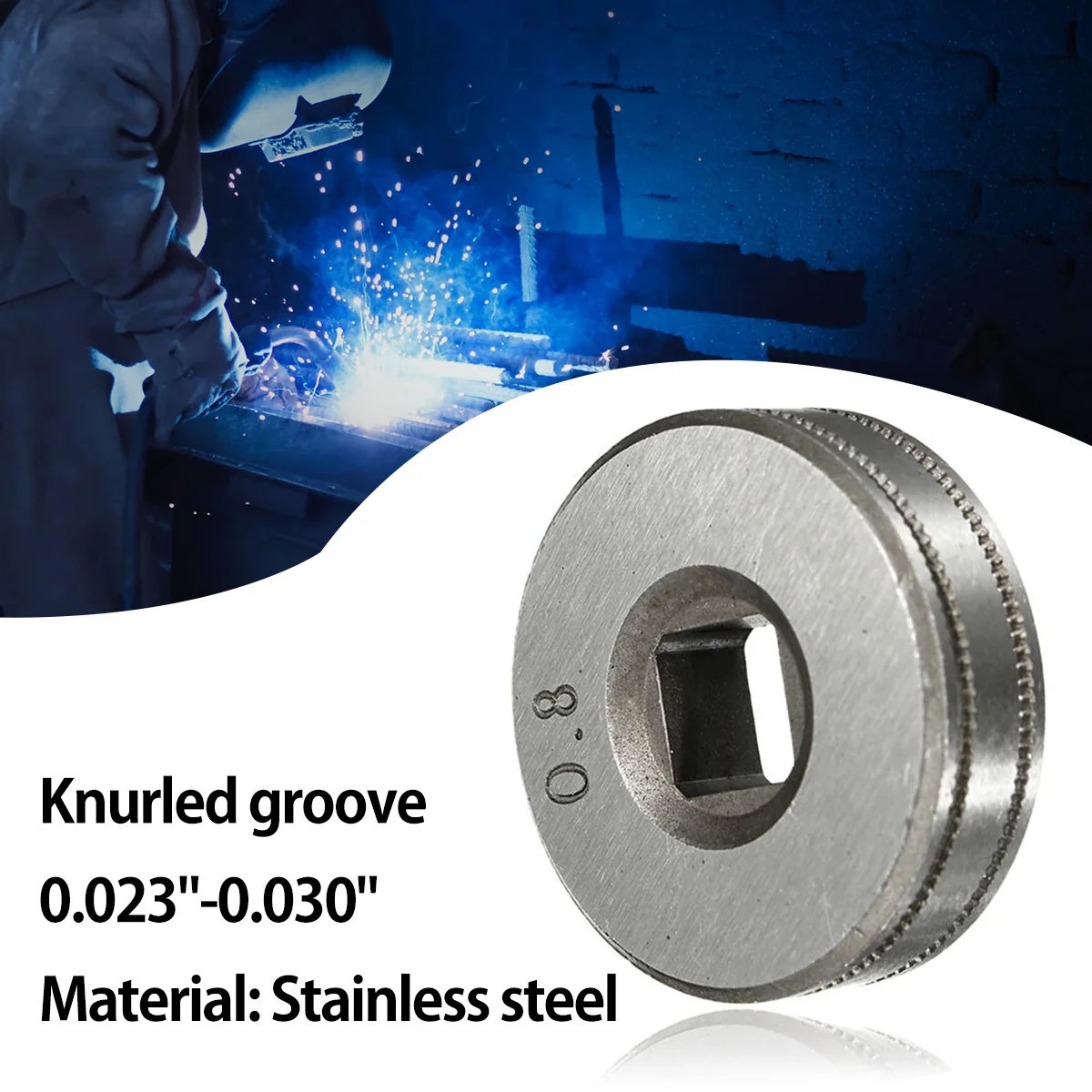 0.8-1.0mm Line Wire Feed Roller Drive U-shaped Groove Rolling Wheel Feeder Soldering Parts Welding Roll Wire Wire Feeding
0.8-1.0mm Line Wire Feed Roller Drive U-shaped Groove Rolling Wheel Feeder Soldering Parts Welding Roll Wire Wire Feeding