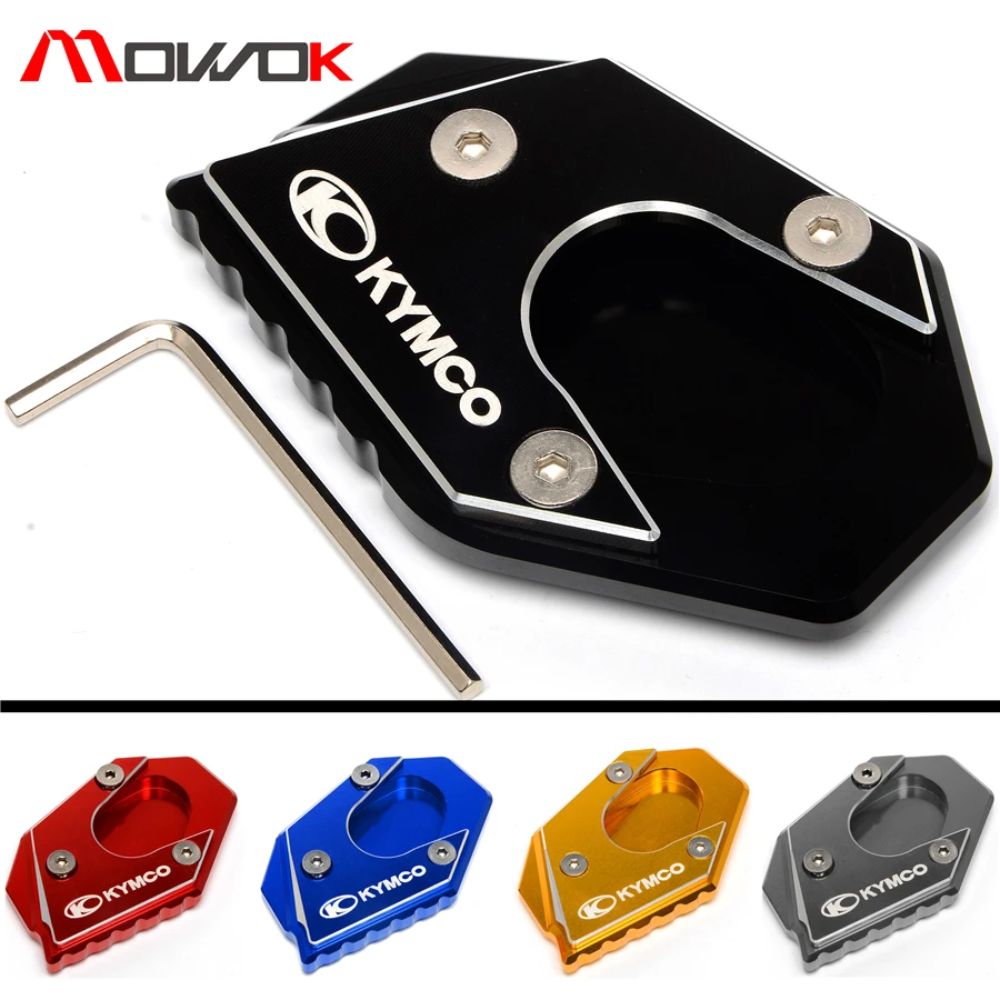 CNC Aluminum Motorcycle Side Stand Enlarger Plate Kickstand Enlarge Extension For KYMCO Downtown 200i 300i 350i 300 350
CNC Aluminum Motorcycle Side Stand Enlarger Plate Kickstand Enlarge Extension For KYMCO Downtown 200i 300i 350i 300 350