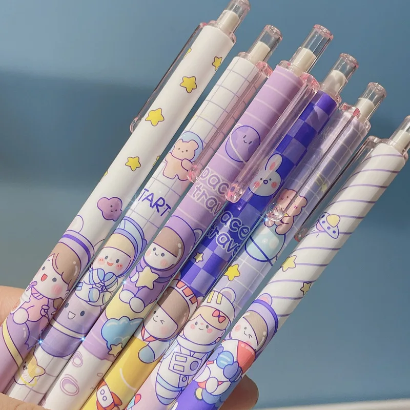 Random 1Pc Kawaii Gel Pen 0.5mm Purple Series Pen Black Ink School Supplies Stationery
Random 1Pc Kawaii Gel Pen 0.5mm Purple Series Pen Black Ink School Supplies Stationery